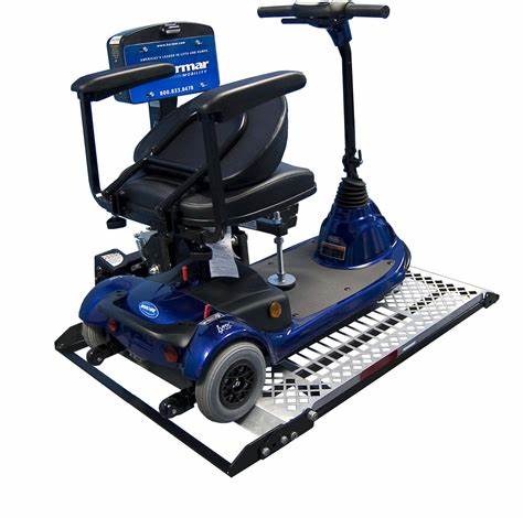 Santa Ana trailer hitch scooter lifts are outside carriers