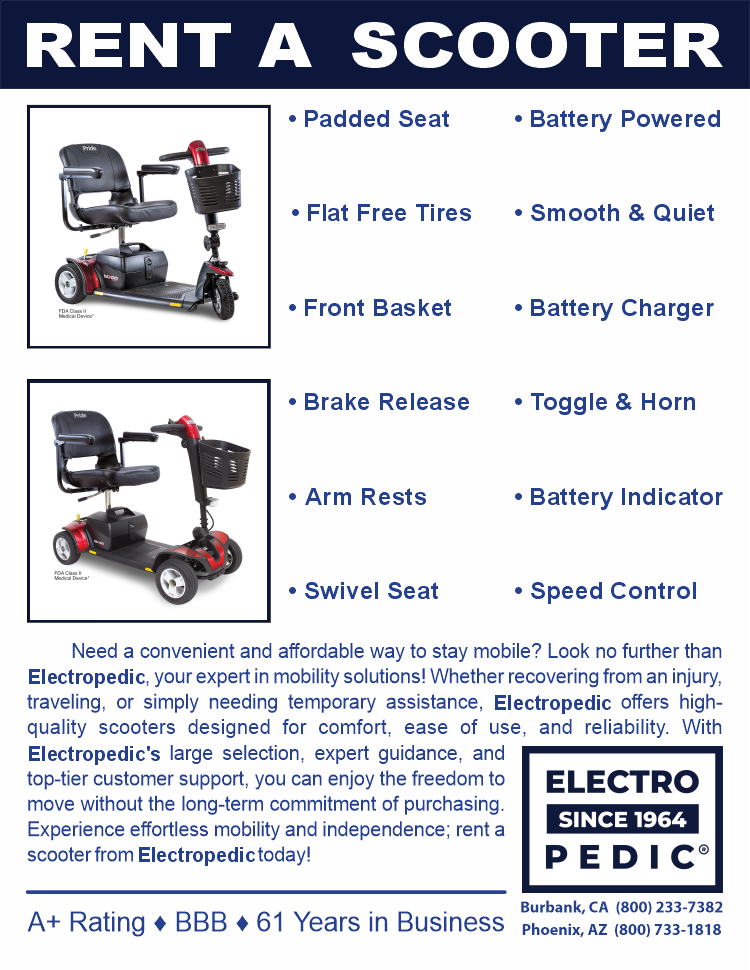 electric 3 wheel mobility scooter for seniors and elderly