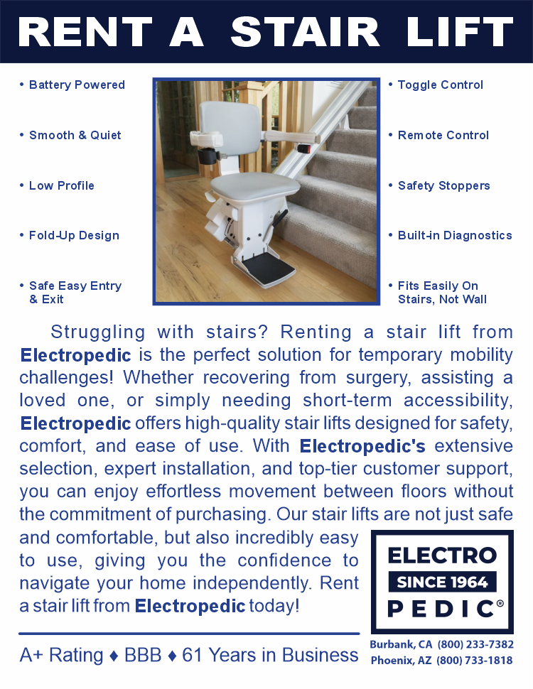 Santa Ana Rent A Stair Lift