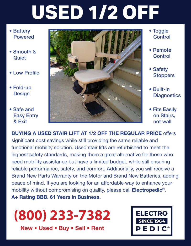 Santa Ana Used Bruno Elan Elite Stair ChairLifts